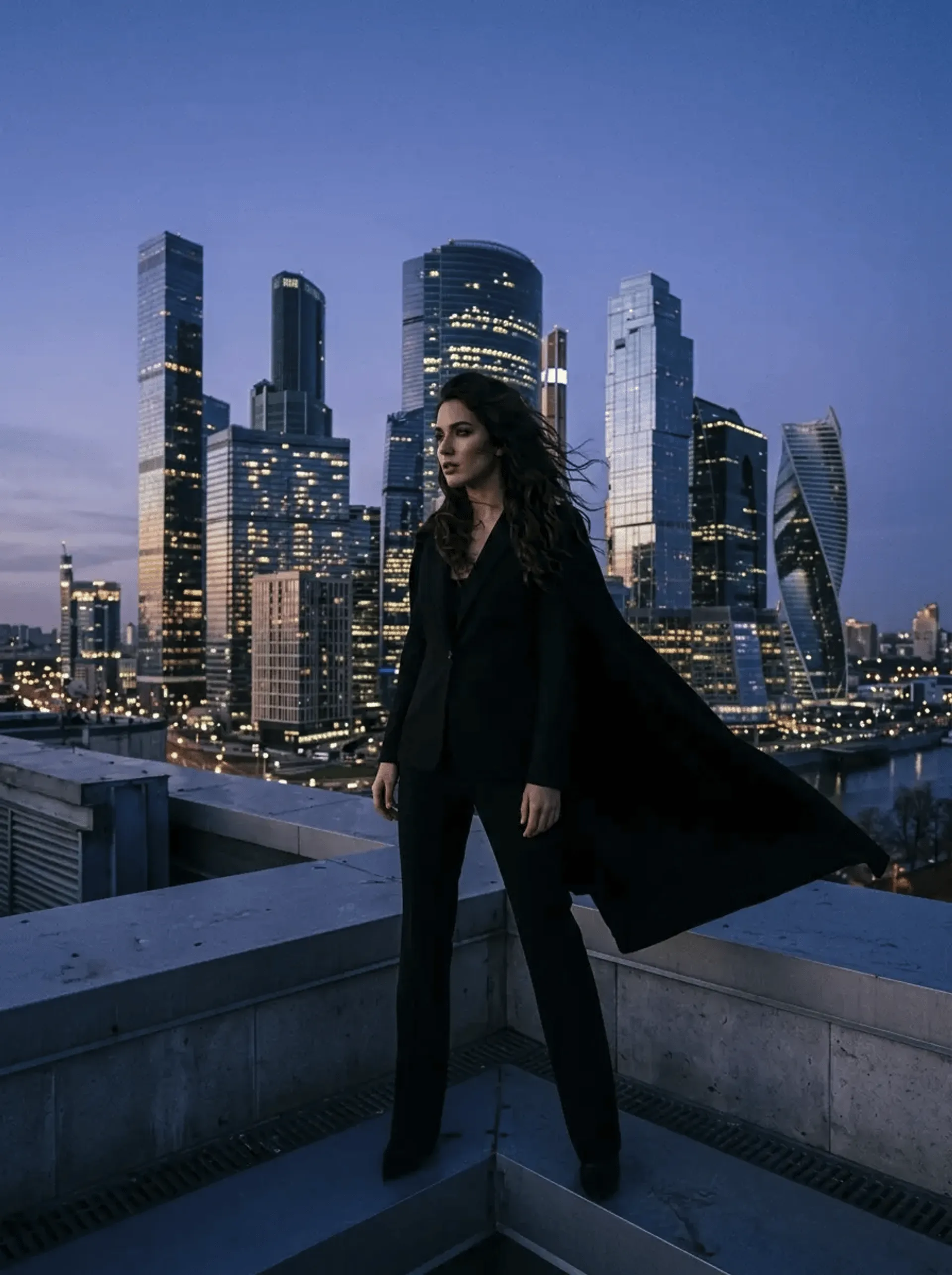 Rania Al-Fahad, Editorial & Campaign model — Diamond Models, Almaty